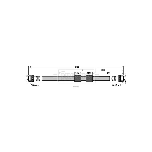 BRAKE HOSE image