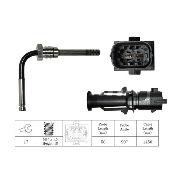EXHAUST GAS TEMPERATURE SENSOR image