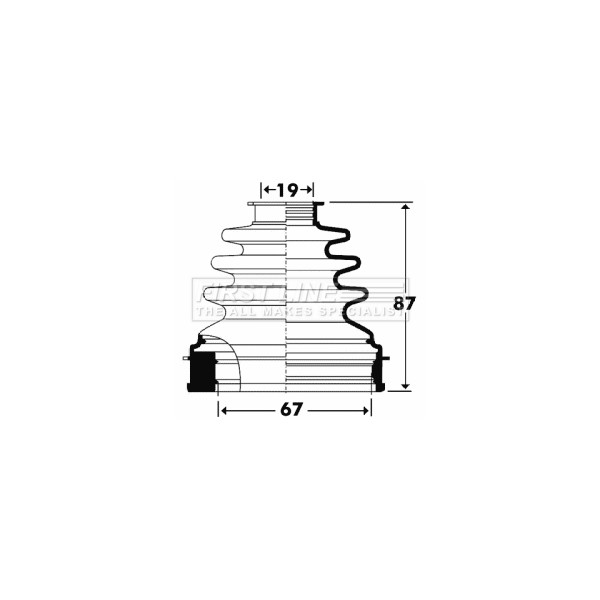 C.V. JOINT BOOT KIT image