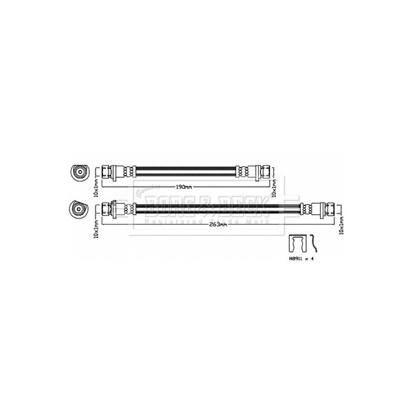 BRAKE HOSE image