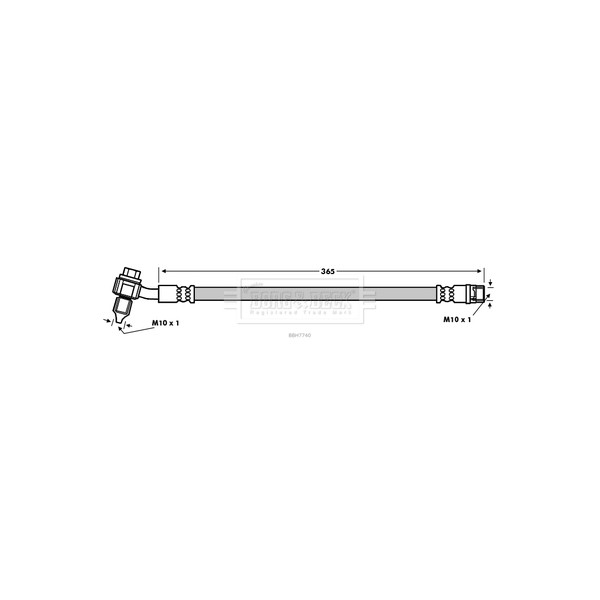 BRAKE HOSE image