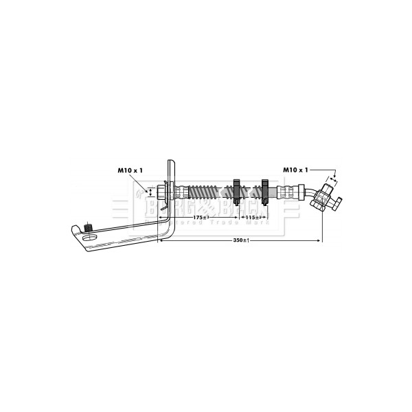BRAKE HOSE image