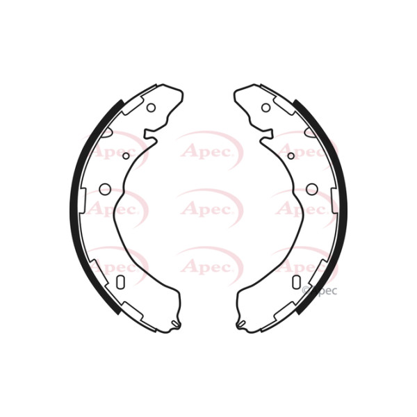 APEC BRAKE SHOES (REAR) (R90) image