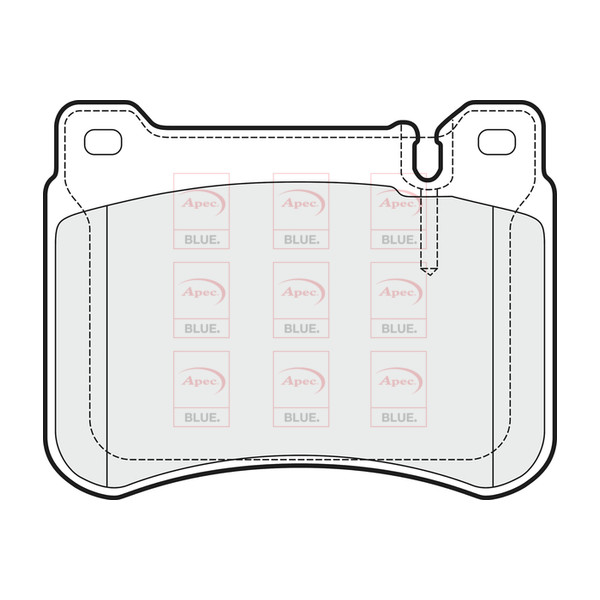 APEC BLUE BRAKE PADS (FRONT) (R90) image