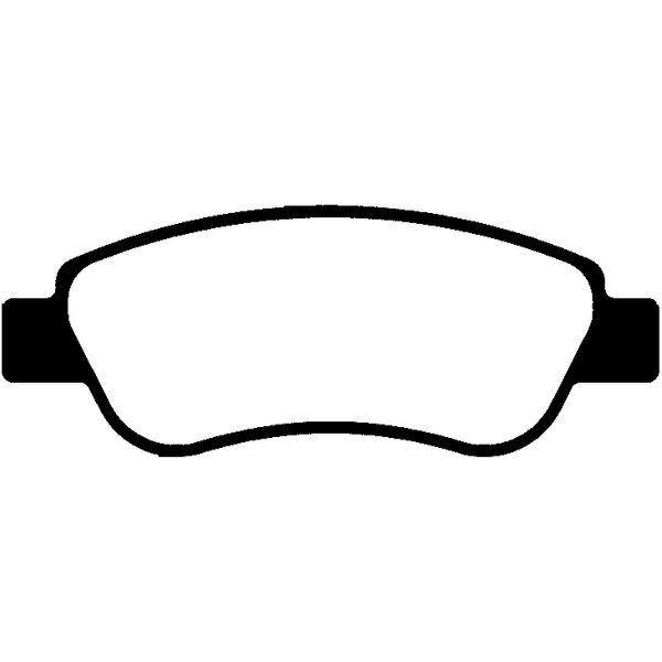 B/PADS - TOYOTA AYGO (2005-2015) FR image