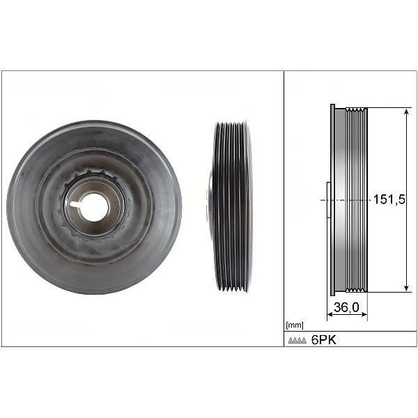 CRANK PULLEY image