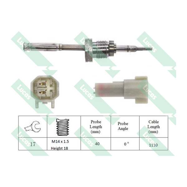 EXHAUST GAS TEMPERATURE SENSOR image