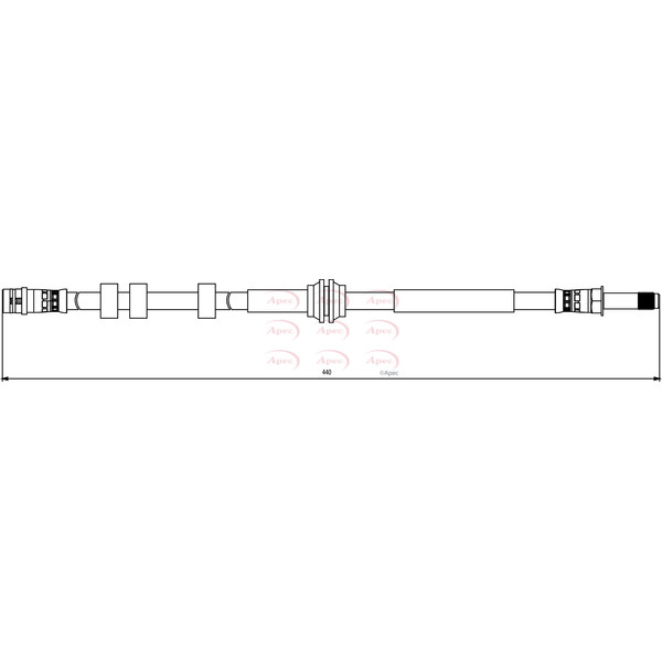 APEC BRAKE HOSE image
