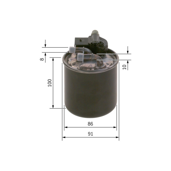 CAR FUEL FILTER N2836 image
