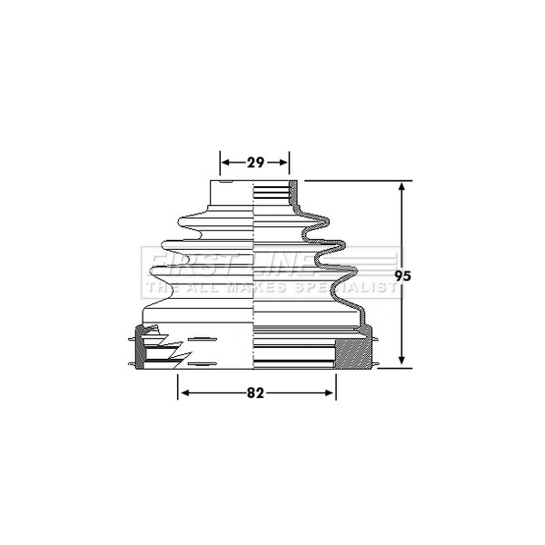 C.V. JOINT BOOT KIT image