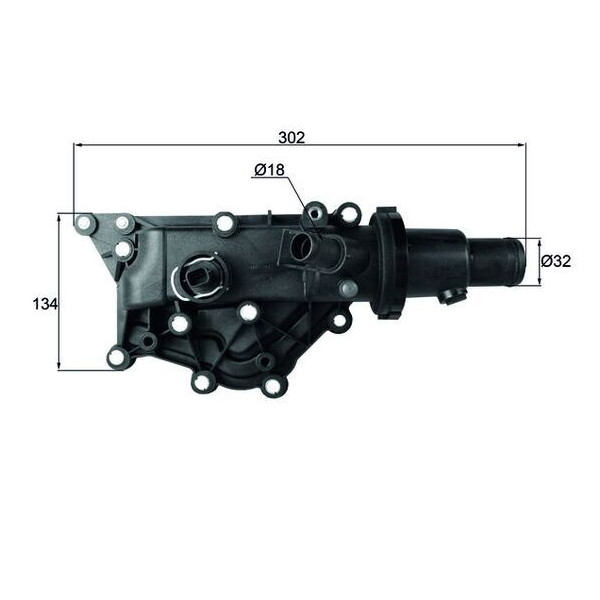 THERMOSTAT HOUSING image