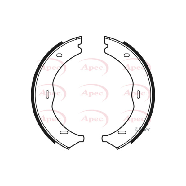 APEC BRAKE SHOES (REAR) (R90) image