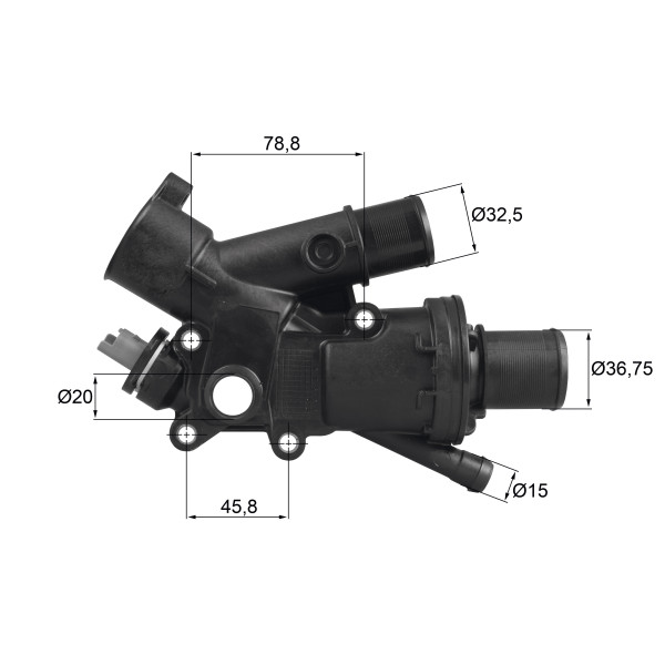 THERMOSTAT HOUSING image
