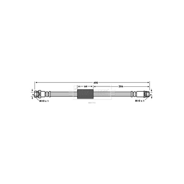 BRAKE HOSE image