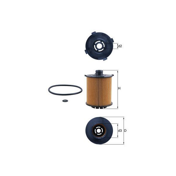OIL FILTER - ELEMENT image