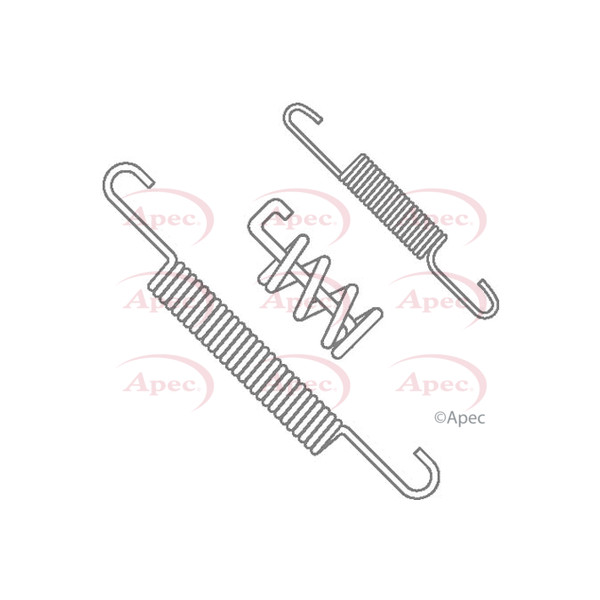 APEC BRAKE SHOE FITTING KIT image