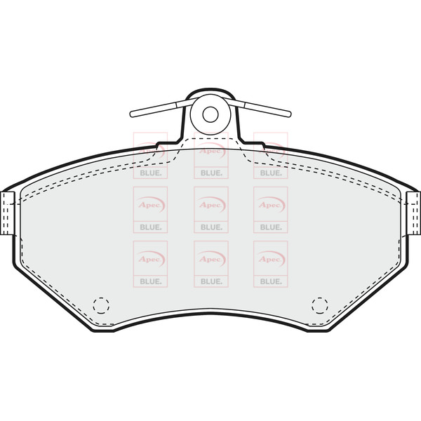 APEC BLUE BRAKE PADS (FRONT) (R90) image