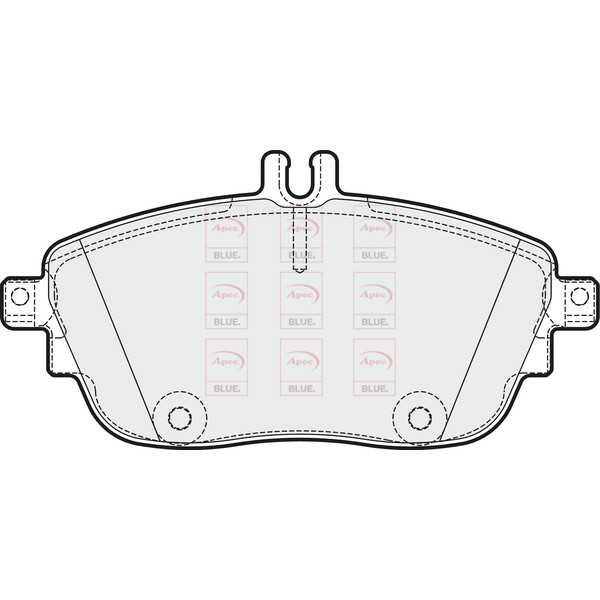 APEC BLUE BRAKE PADS (FRONT) (R90) image