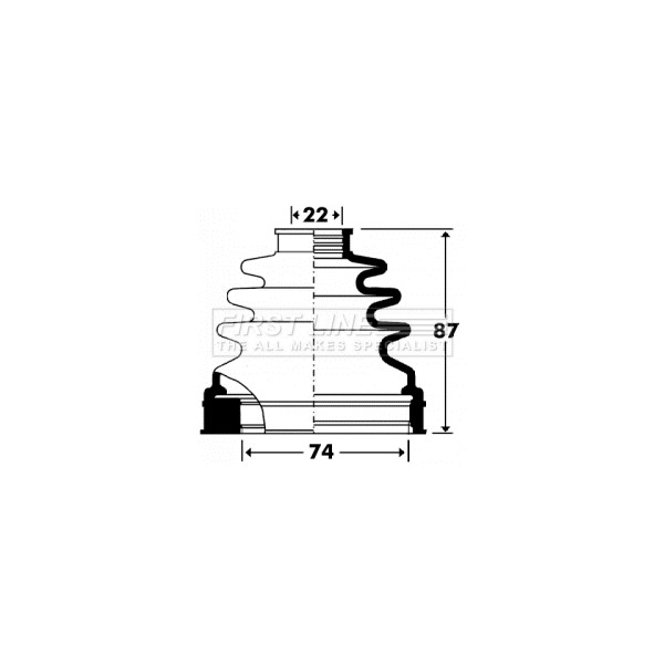 C.V. JOINT BOOT KIT image