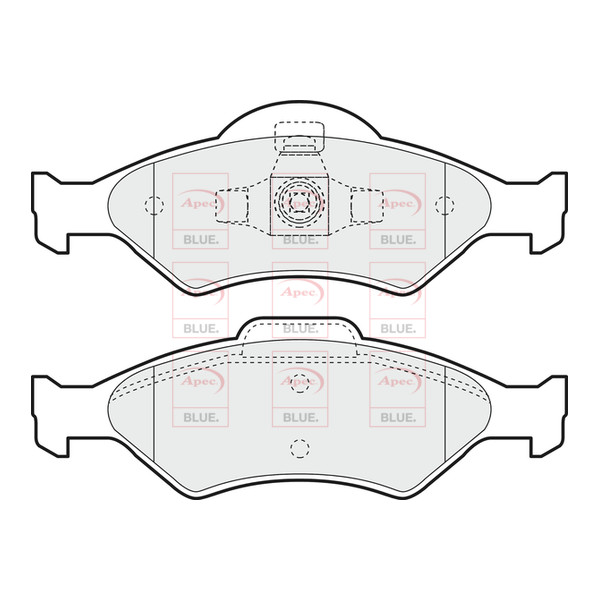 APEC BLUE BRAKE PADS (FRONT) (R90) image