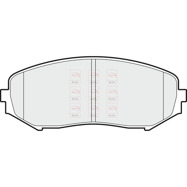 APEC BLUE BRAKE PADS (FRONT) (R90) image