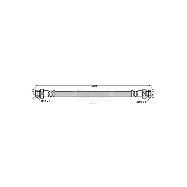 BRAKE HOSE image