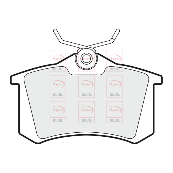 APEC BLUE BRAKE PADS (REAR) (R90) image