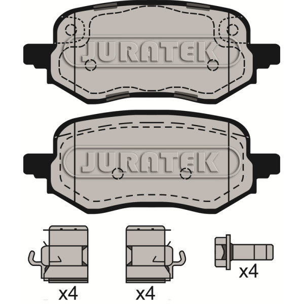 PAD (REAR) - FORD image