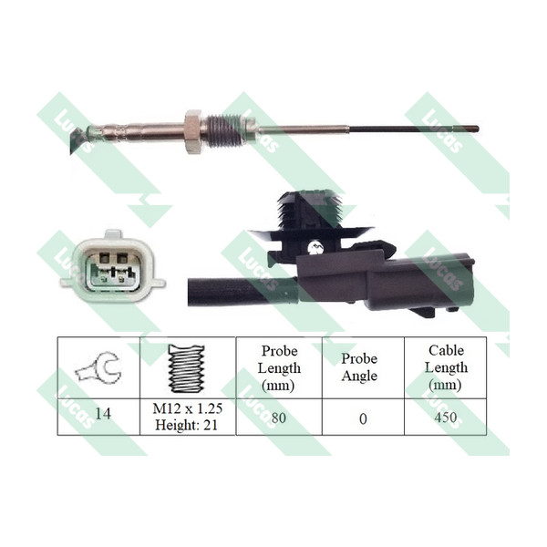EXHAUST GAS TEMPERATURE SENSOR image