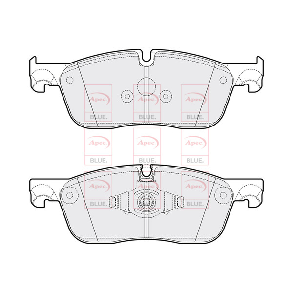 APEC BLUE BRAKE PADS (FRONT) (R90) image
