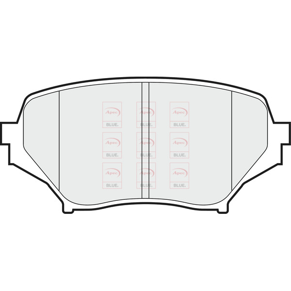 APEC BLUE BRAKE PADS (FRONT) (R90) image