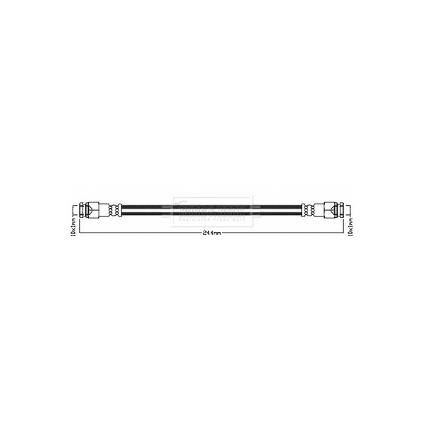 BRAKE HOSE image