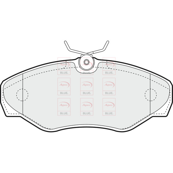 APEC BLUE BRAKE PADS (FRONT) (R90) image