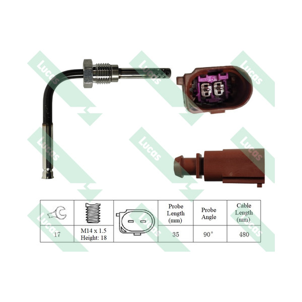 EXHAUST GAS TEMPERATURE SENSOR image