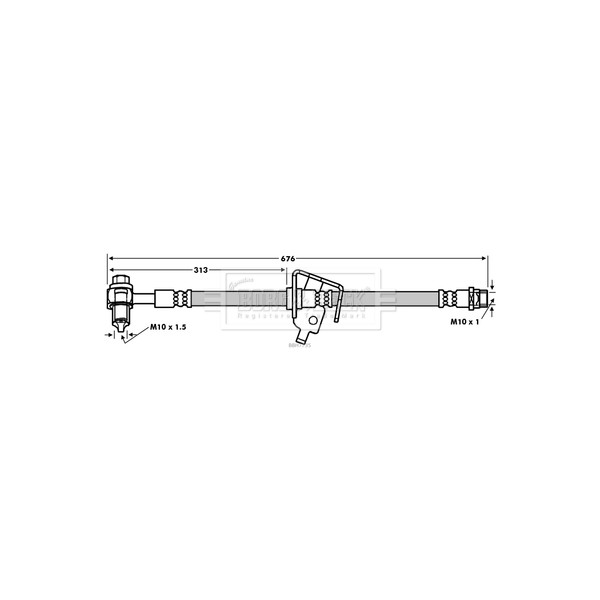 BRAKE HOSE image
