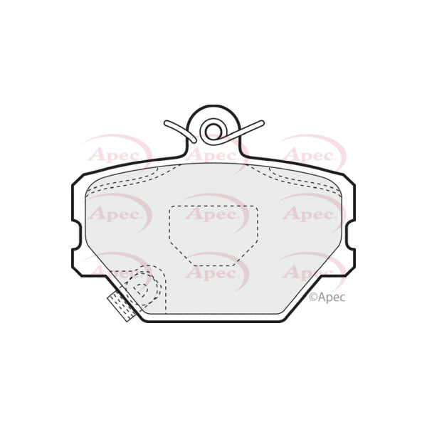 APEC BRAKE PADS (FRONT) (R90) image
