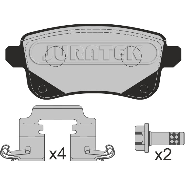 PAD (REAR) - NISSAN RENAULT image