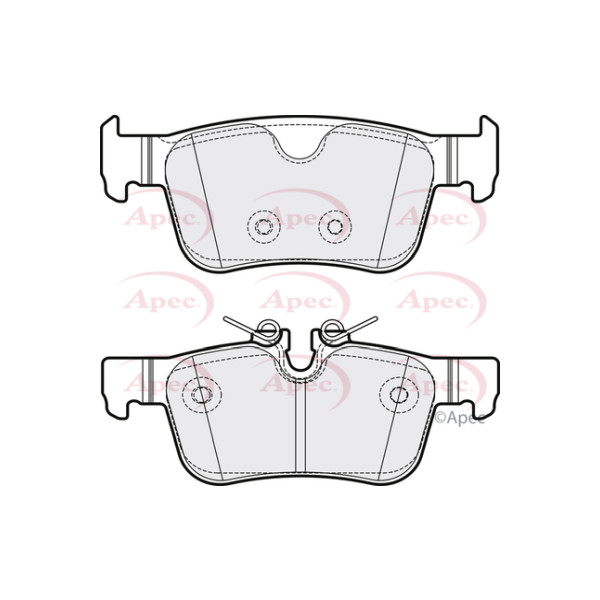 APEC BRAKE PADS (REAR) (R90) image