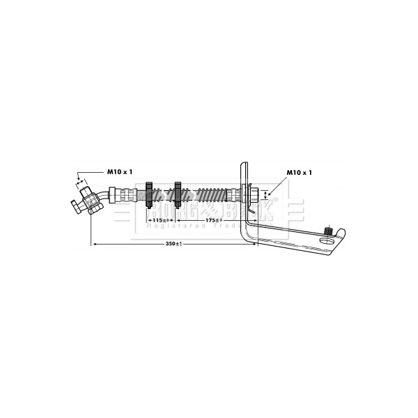BRAKE HOSE image
