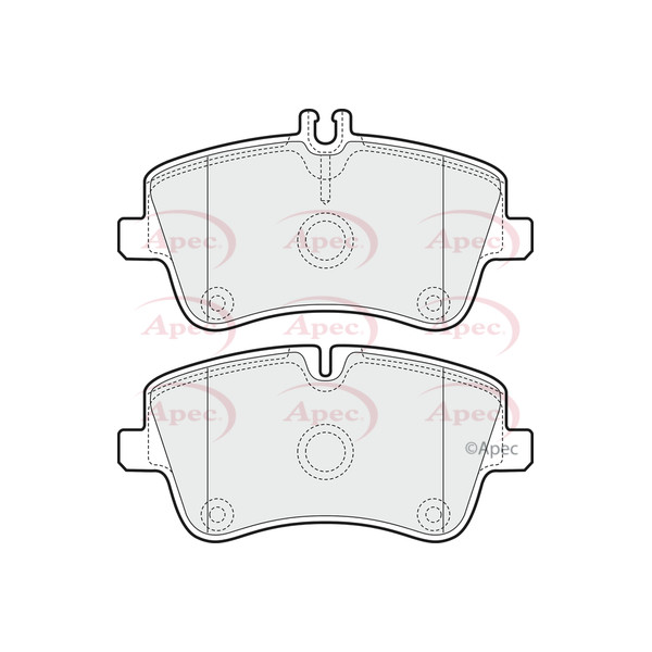 APEC BRAKE PADS (FRONT) (R90) image