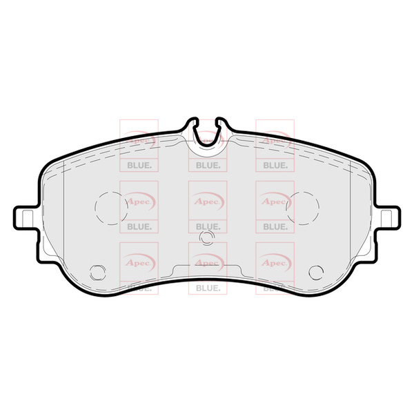 APEC BLUE BRAKE PADS (REAR) (R90) image