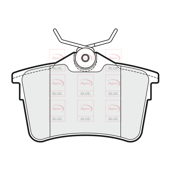 APEC BLUE BRAKE PADS (REAR) (R90) image