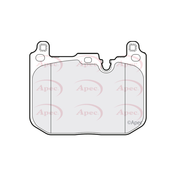 APEC BRAKE PADS (FRONT) (R90) image