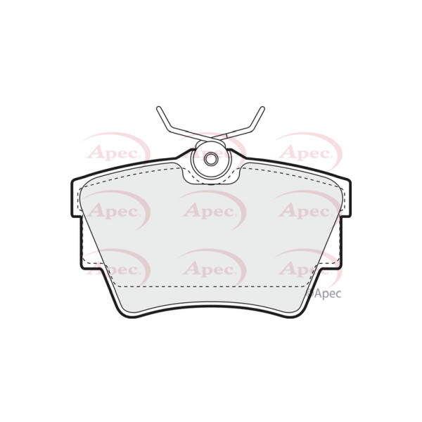 APEC BRAKE PADS (REAR) (R90) image
