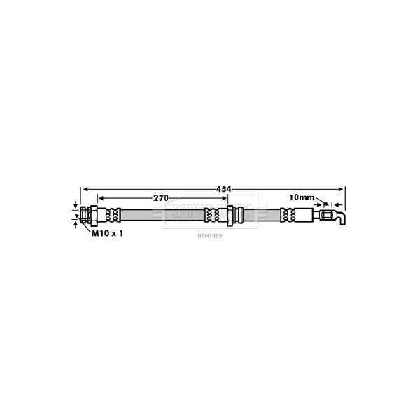 BRAKE HOSE image