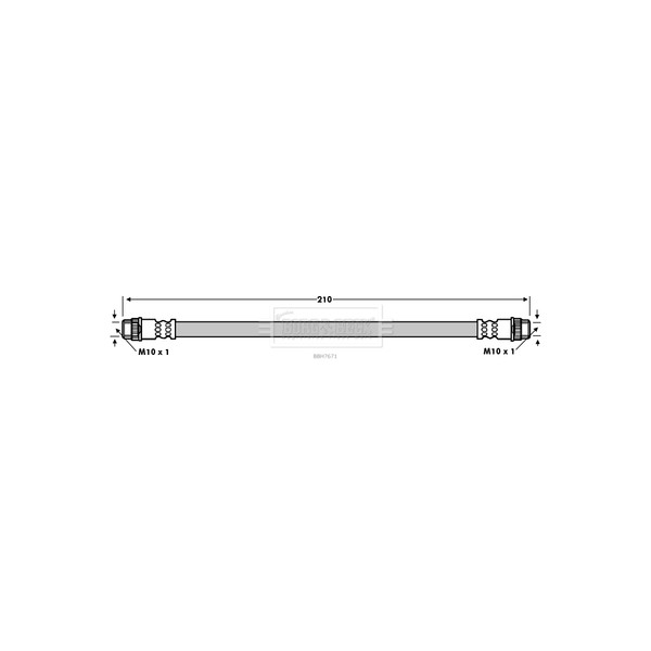 BRAKE HOSE image
