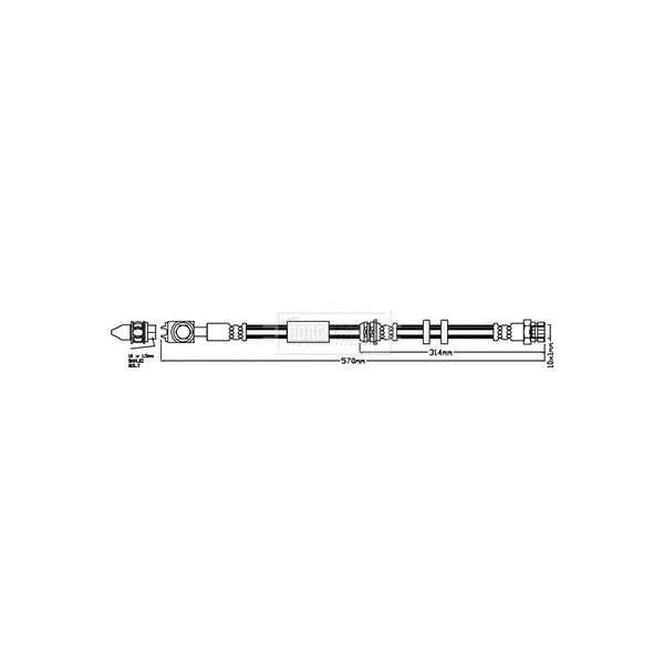 BRAKE HOSE image