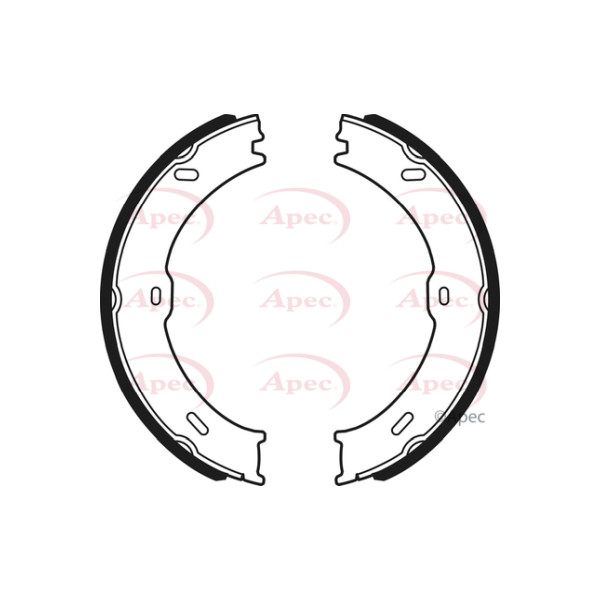 APEC BRAKE SHOES (REAR) (R90) image