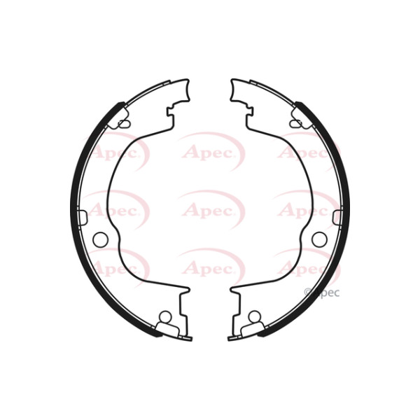 APEC BRAKE SHOES (REAR) (R90) image