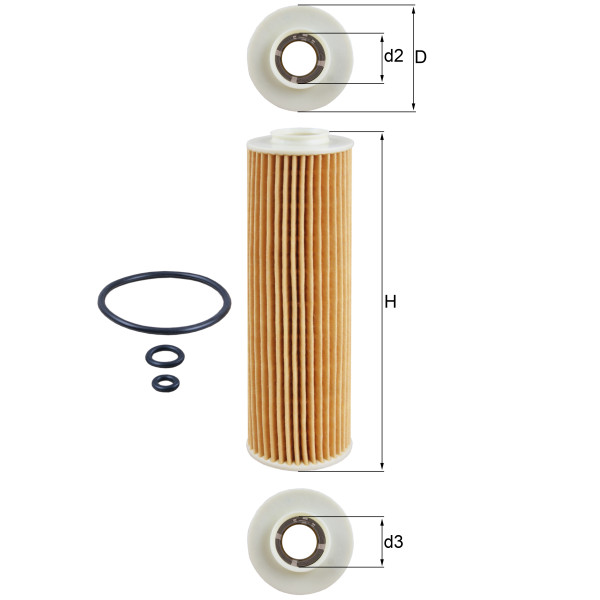 OIL FILTER - ELEMENT image